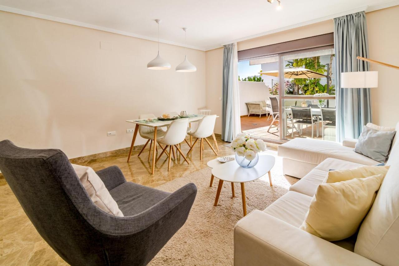 Gh-Modern 2 Bed Apartment With Pool In Estepona Bagian luar foto